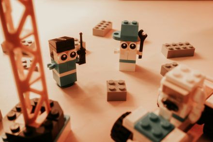 A picture of Craft Fair set up