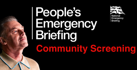 A picture of Peoples' Emergency Briefing - Film, refreshments, and conversation